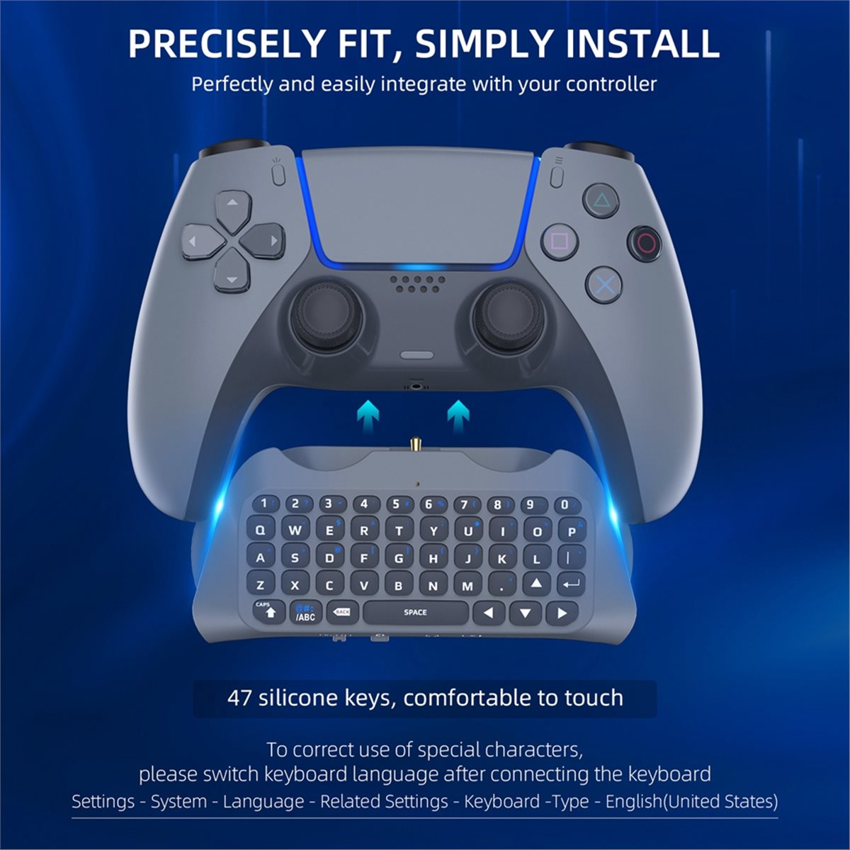 Gaming Speaker - لوحة مفاتيح لاسلكية للألعاب من Goodidea