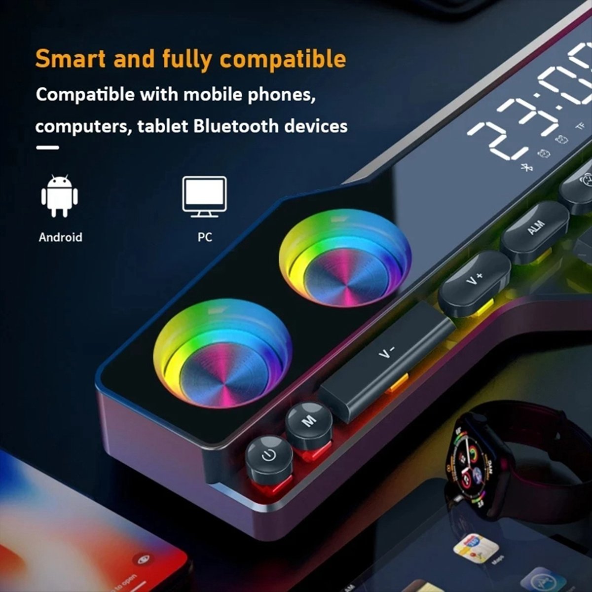 Gaming Speaker - مكبرات صوت DTC5 V18 بألوان مبهرة