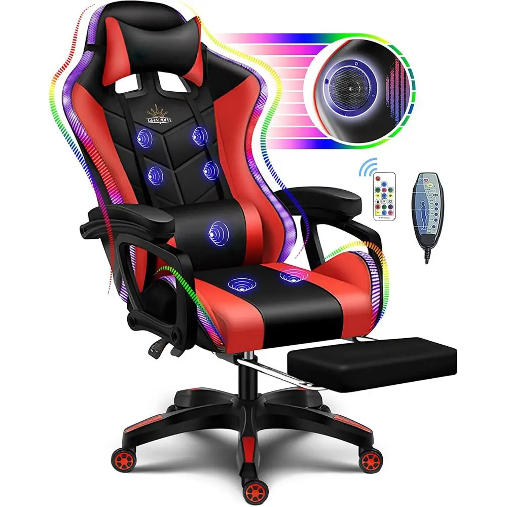 Gaming Speaker - كرسي ألعاب مريح بظهر عالي مع