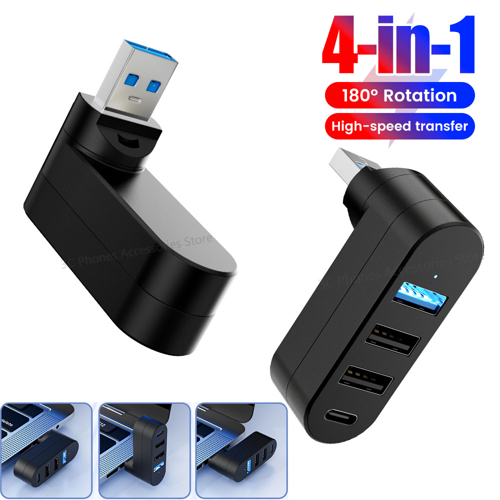 Usb Hub Gaming - تدوير USB HUB USB3.0 2.0 نوع