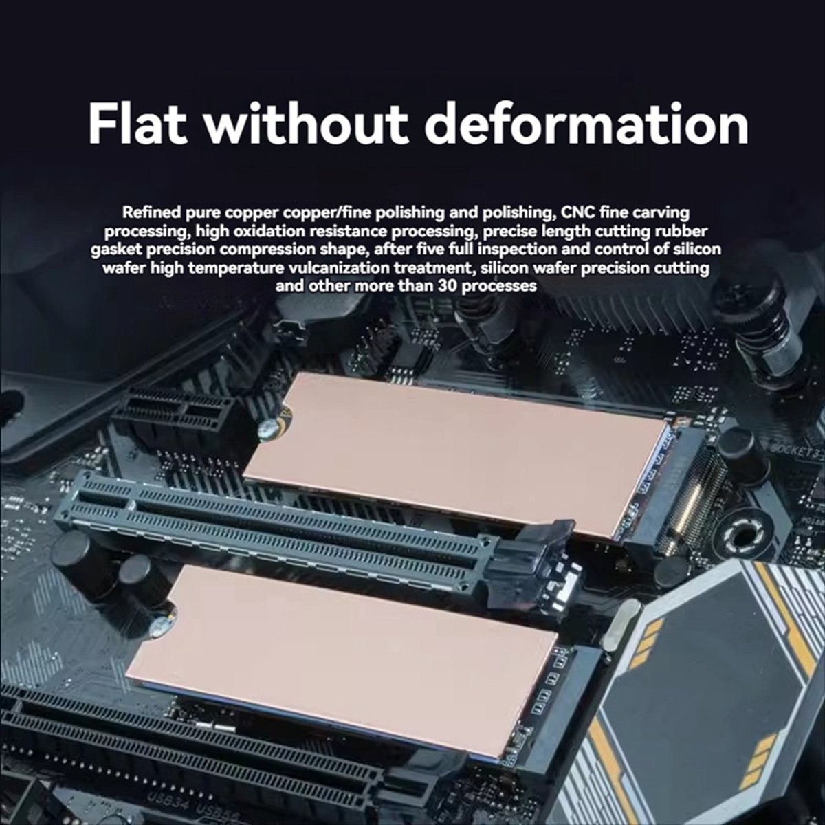 Laptop Cooling Pad - مشتت حراري نحاسي T35C SSD مع