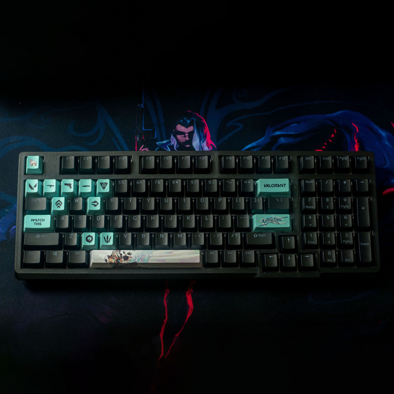 أغطية مفاتيح ميكانيكية مخصصة ب - مراجعة Pc Gaming Valorant وسعره
