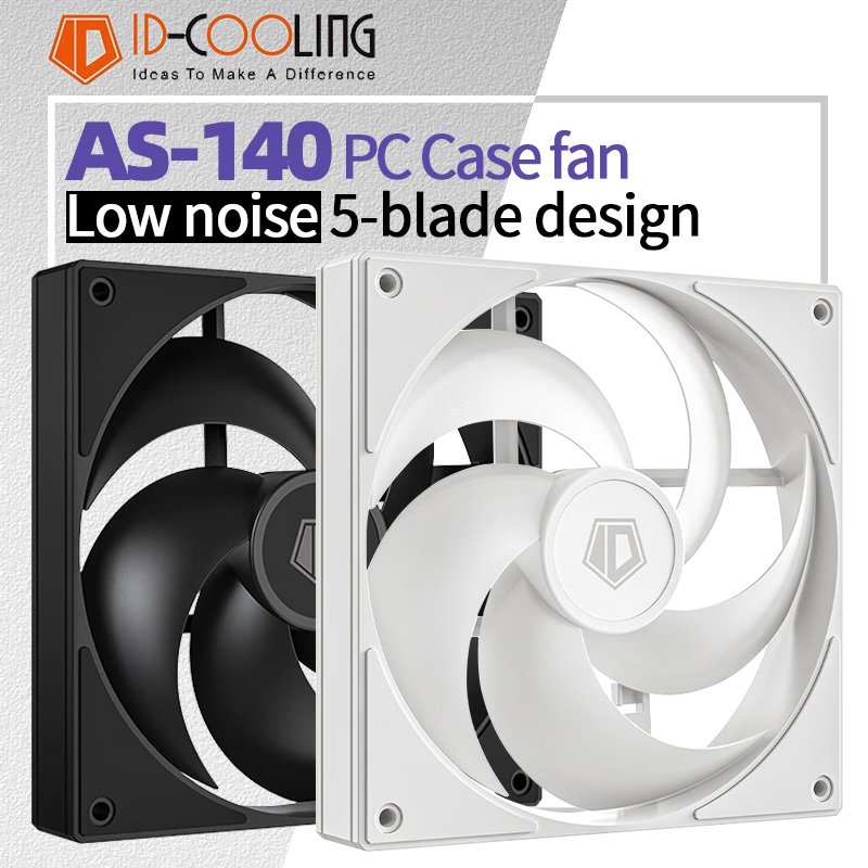 ID Cooling AS 140 حجم هواء عال - مراجعة Pc Water Cooling وسعره