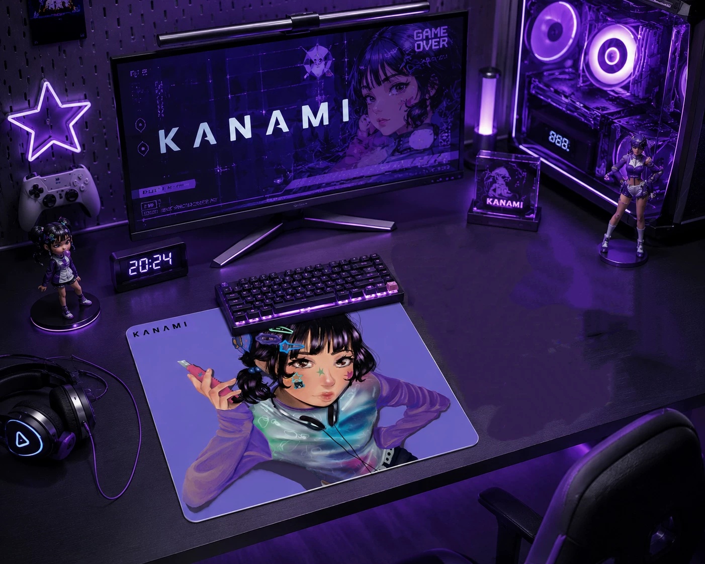 لوحة ماوس زجاجية للألعاب من PA - مراجعة Pc Gaming Valorant وسعره