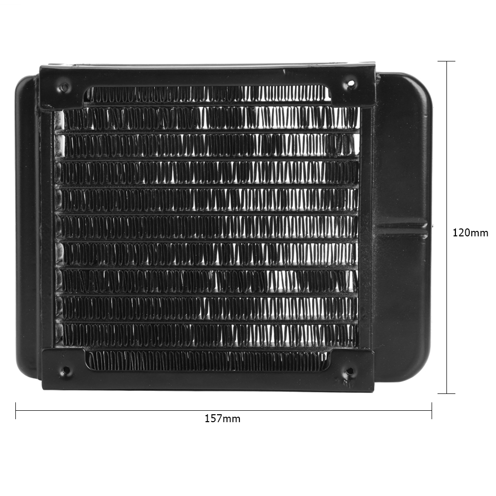 مبرد مائي 120 مم بخيوط G1/4، م - مراجعة Pc Water Cooling وسعره