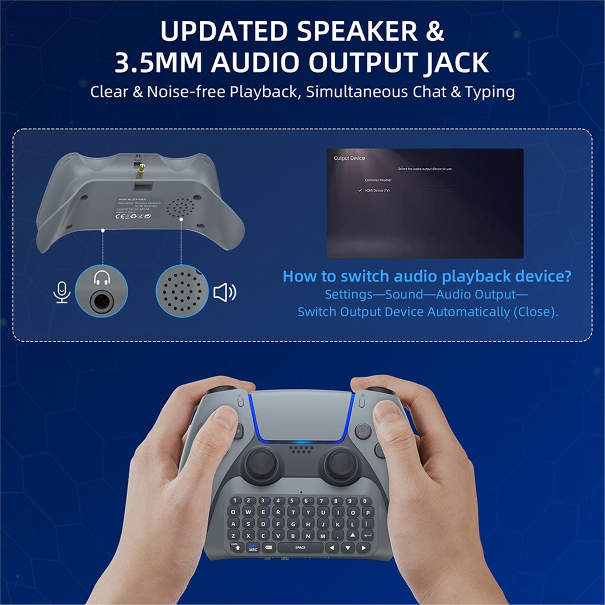 لوحة مفاتيح لاسلكية للألعاب من - مراجعة Gaming Speaker وسعره