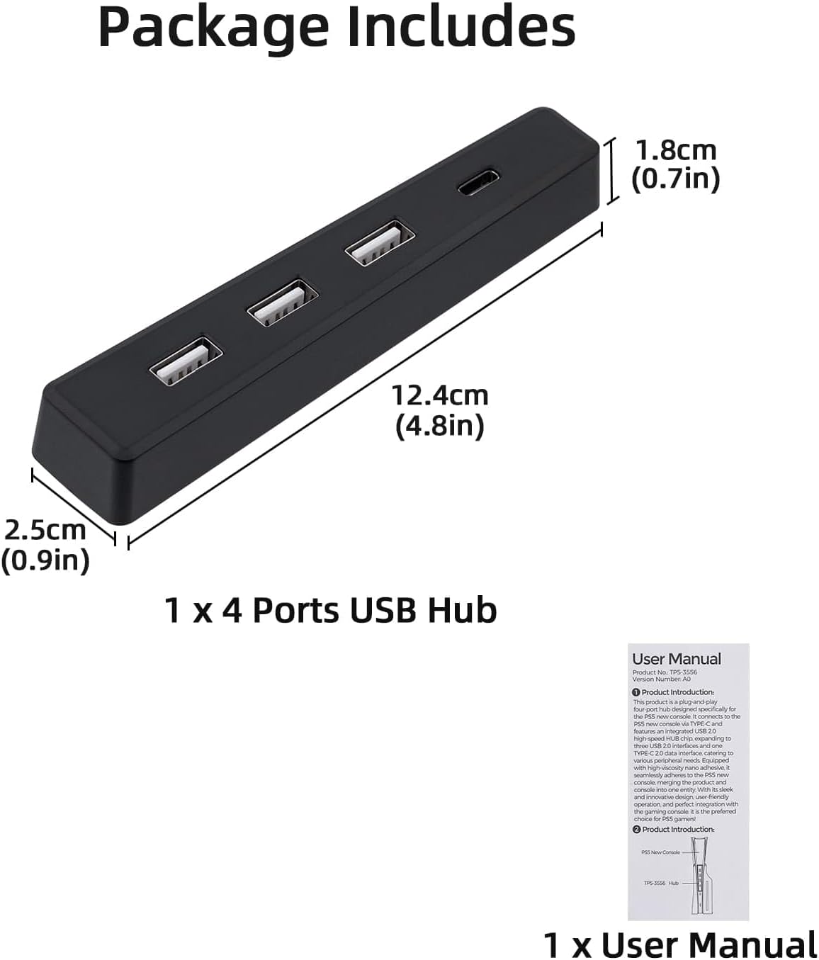 محور USB للقرص النحيف PS5 ، 4  - مراجعة Usb Hub Gaming وسعره