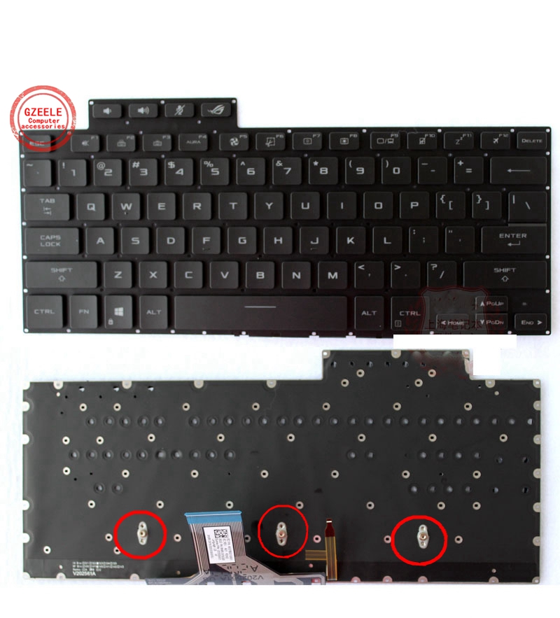 New US Backlit Keyboard for AS - مراجعة Pc Gaming Rog وسعره