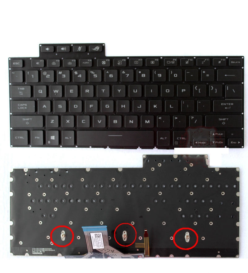 New US Backlit Keyboard for AS - مراجعة Pc Gaming Rog وسعره
