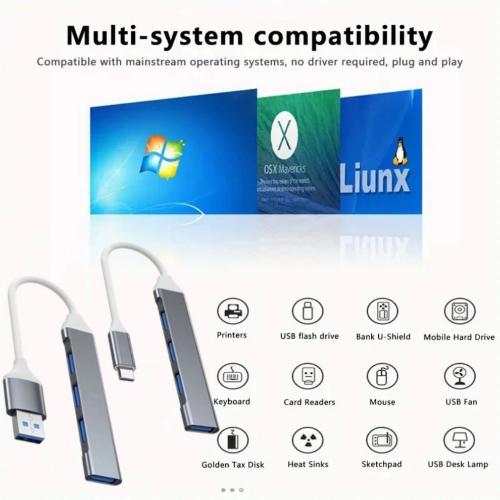 موزع C عالي السرعة للكمبيوتر ، - مراجعة Usb Hub Gaming وسعره