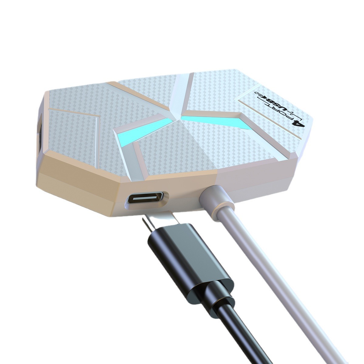 0.6 سنتيمتر/1.2 متر HUB 7-port - مراجعة Usb Hub Gaming وسعره