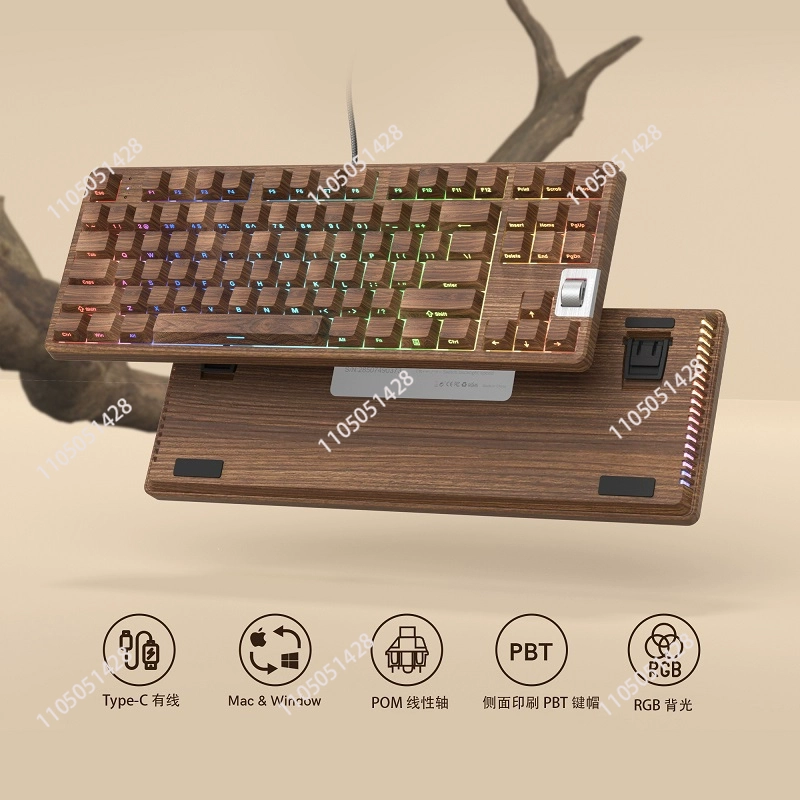 لوحة مفاتيح ميكانيكية سلكية لل - مراجعة Pc Gaming Keyboard وسعره
