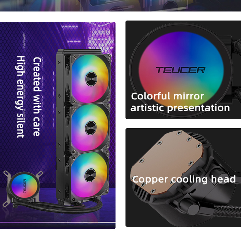TEUCER AF-120 مبرد مياه 12 سنت - مراجعة Pc Water Cooling وسعره