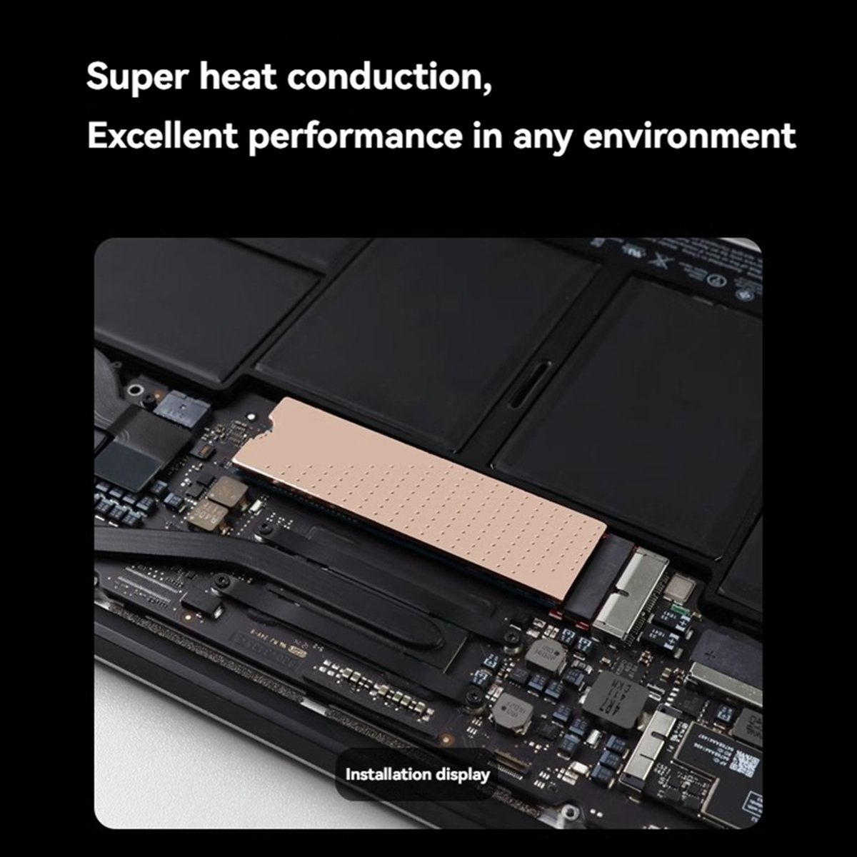 مشتت حراري نحاسي T35C SSD مع م - مراجعة Laptop Cooling Pad وسعره