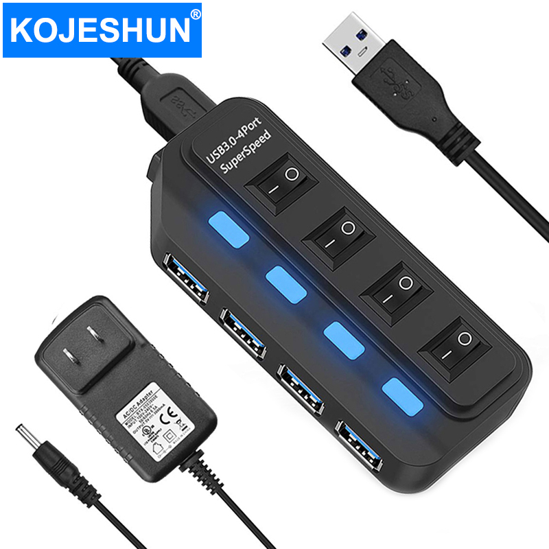 4 منافذ USB 3.0 HUB 5Gbps عالي - مراجعة Usb Hub Gaming وسعره