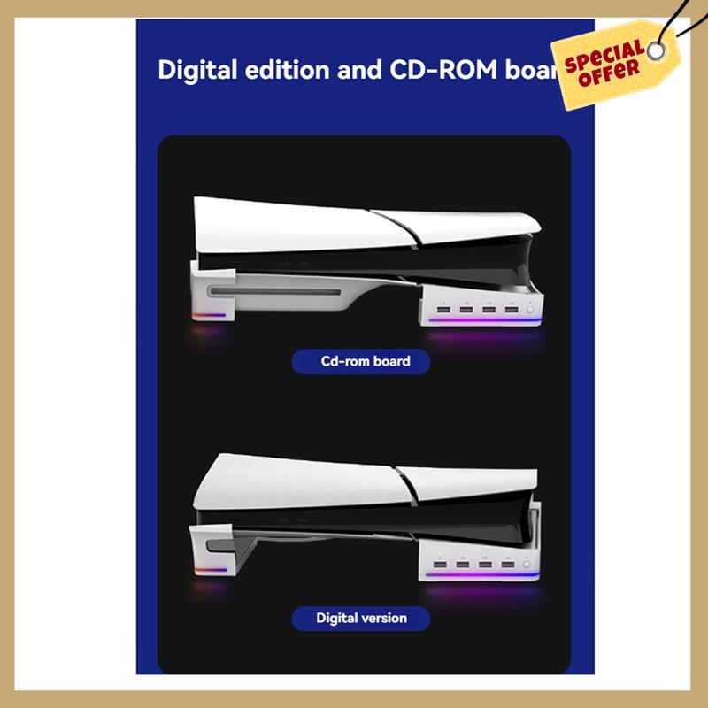 أداء مستقر - لحامل PS5 Slim/Pr - مراجعة Usb Hub Gaming وسعره